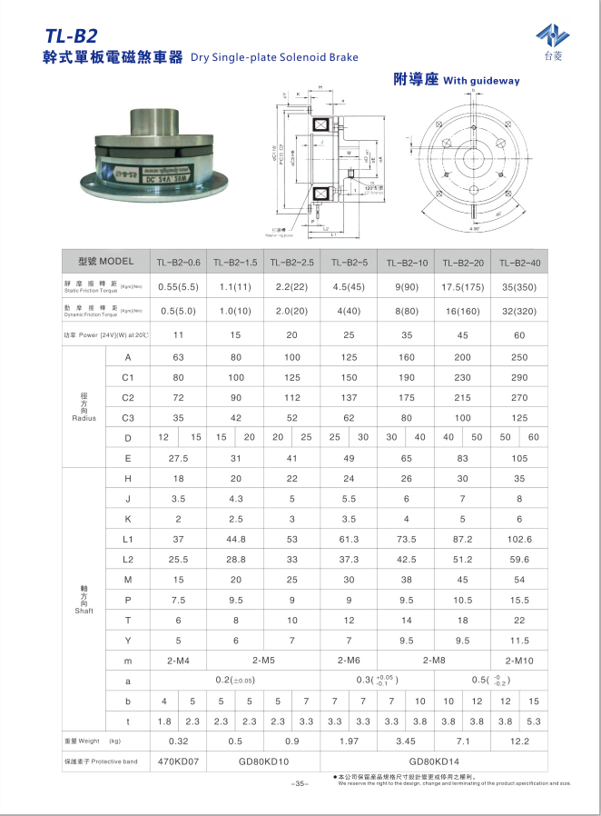 單片電磁制動器型號參數(shù) 單片電磁制動器型號參數(shù)